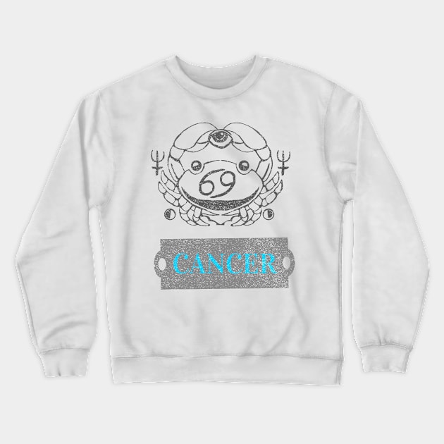 CANCER HOROSCOPE SIGN Crewneck Sweatshirt by Codian.instaprint